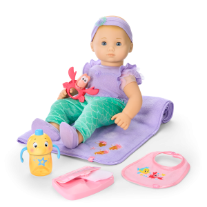 Disney Princess Ariel Cuddle & Care Set with Bitty Baby  Doll by American Girl