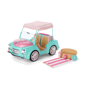 Raquel's  Seaside Car for 18-inch Dolls (Girl of the Year  2026)