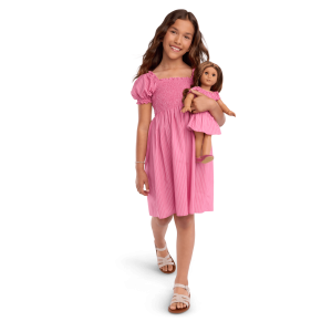 American Girl  x Hill House Home Athena Nap Dress for Girls & 18-inch Dolls (Addy  Print)