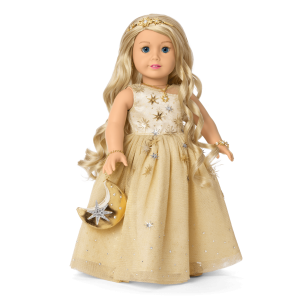 American Girl  2025 Glimmering Gold  Holiday Collector Doll
