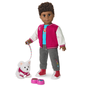 Truly Me  18-inch Doll #113. Puppy & Accessories AG  Star Squad Bundle