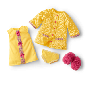 Julie's  Pajamas & Robe for 18-inch Dolls (Historical Characters)