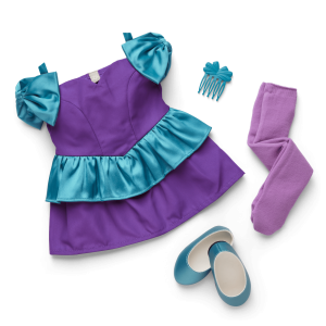Courtney's  Bow-dacious Party Dress for 18-inch Dolls (Historical Characters)