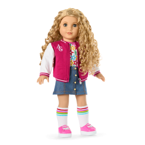 Truly Me  18-inch Doll #115 with curly blonde hair