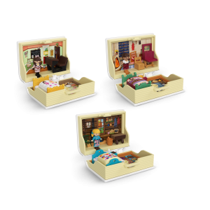 Polly Pocket  x American Girl  Compact 3-Pack Set