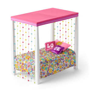 Julie's  Groovy Bed & Bedding for 18-inch Dolls (Historical Characters)