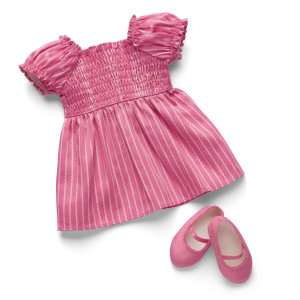 American Girl  x Hill House Home Athena Nap Dress for 18-inch Dolls (Addy  Print)