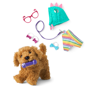 Daffodil Doodle  Dog for 18-inch Dolls & Fancy Pet Fashion Accessories