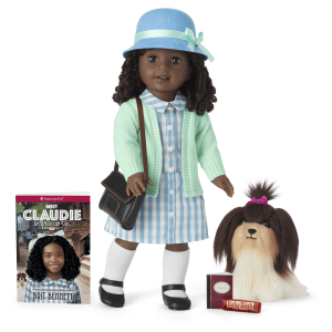 Claudie Wells  18-inch Doll. Book. Accessories & Dog (Historical Characters)