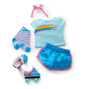 Julie's  Summer Skating Outfit for 18-inch Dolls (Historical Characters)