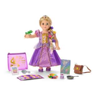 American Girl Disney Princess Rapunzel Doll Story Bundle