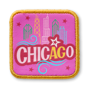AG  Chicago Stick-On Patch