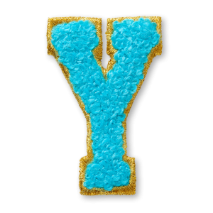 AG  Letter Y Stick-On Patch