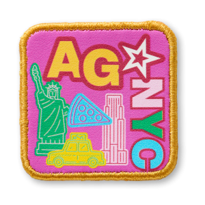 AG  New York Stick-On Patch