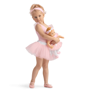 Bitty's  Ballerina Outfit for Little Girls & Bitty Baby  Dolls