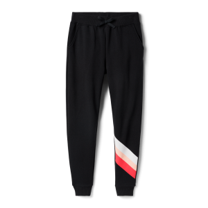 American Girl  x Janie and Jack: Maritza's  Black Striped Joggers for Girls