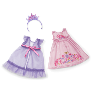 Royal Ruffles Nightie & Robe for WellieWishers  Dolls